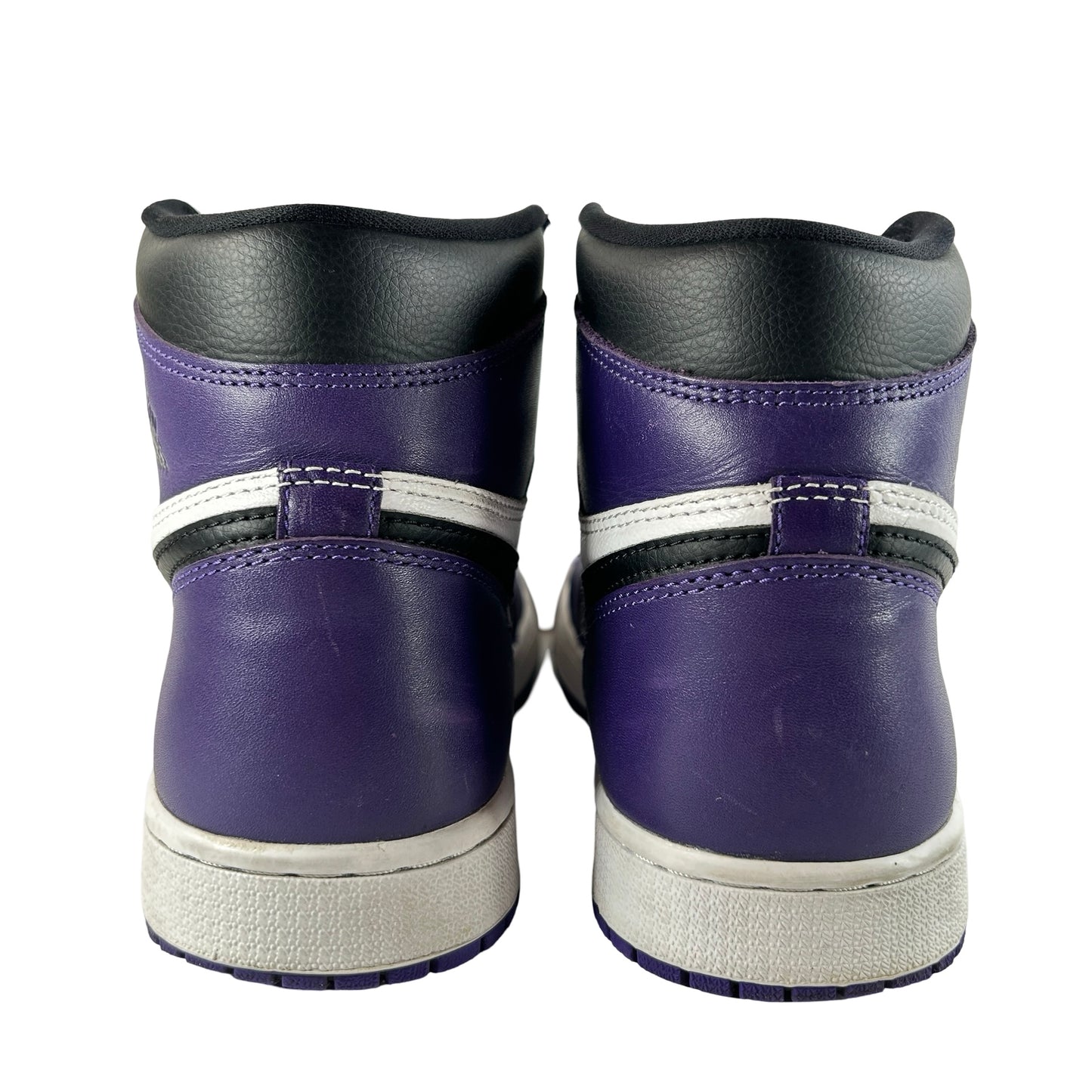 555088 500 Jordan 1 Court Purple [USED] - 9 M (Used) (No Box)