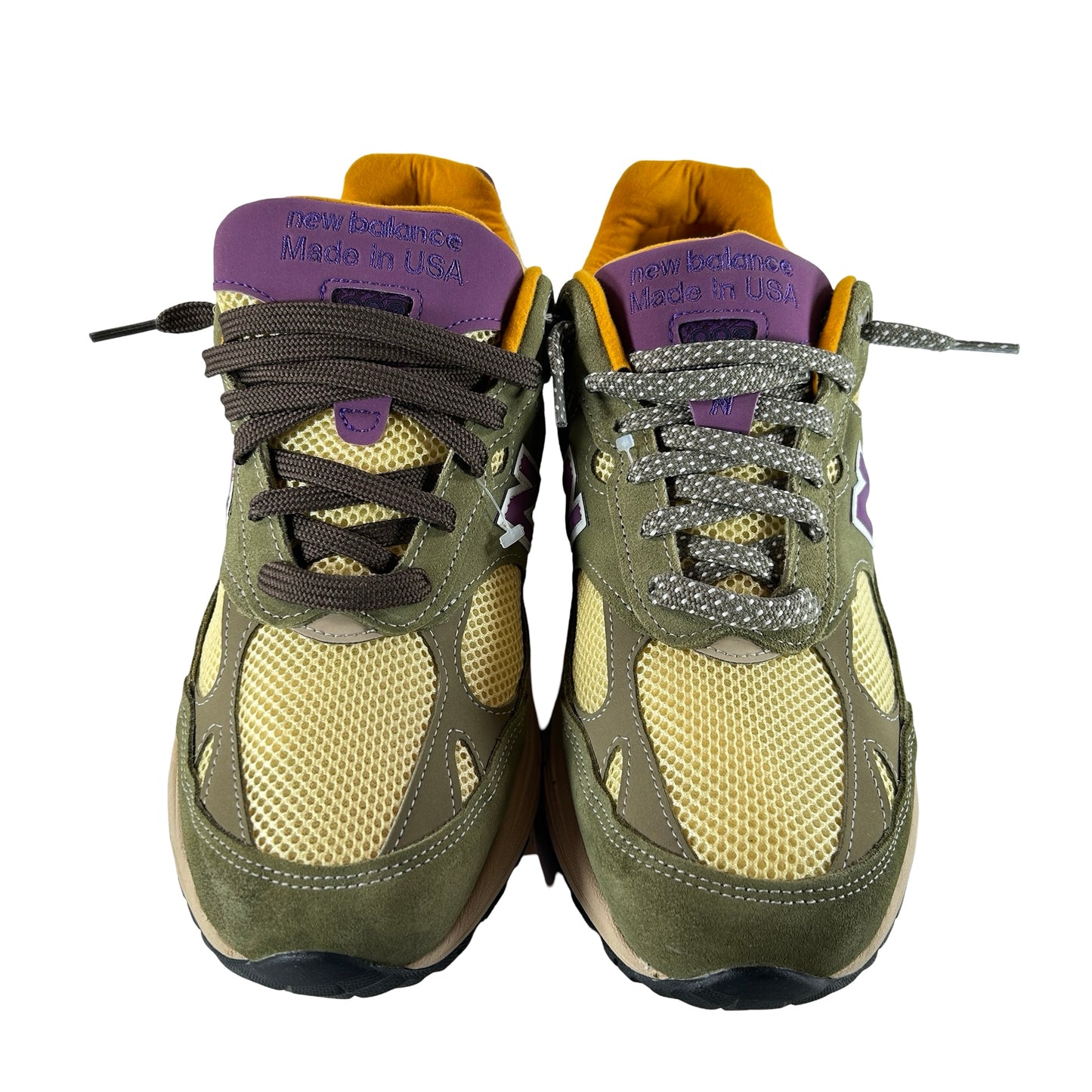 U9930L New Balance 993 MiUSA Teddy Santis Olive Leaf Maize [USED] - 11 M (VNDS)