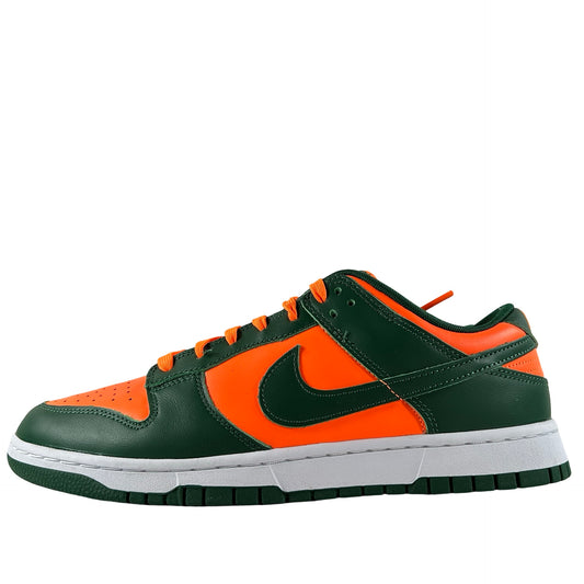 DD1391 300 Nike Dunk Low Retro Miami Hurricanes [USED] - 10.5 M (Used)