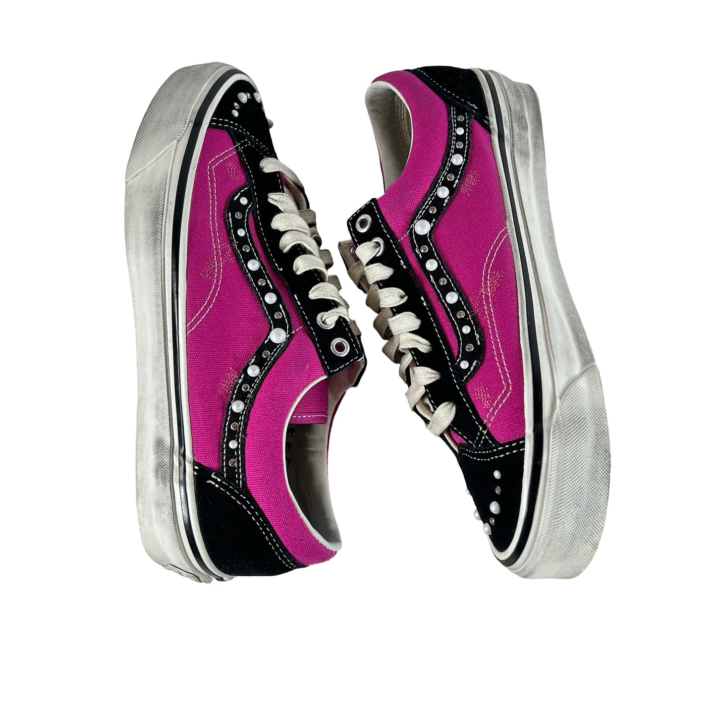 VN000E8VHLE Vans OTW Old Skool 36 Pearlized Pack Pink Black [USED] - 9.5 M (Used)