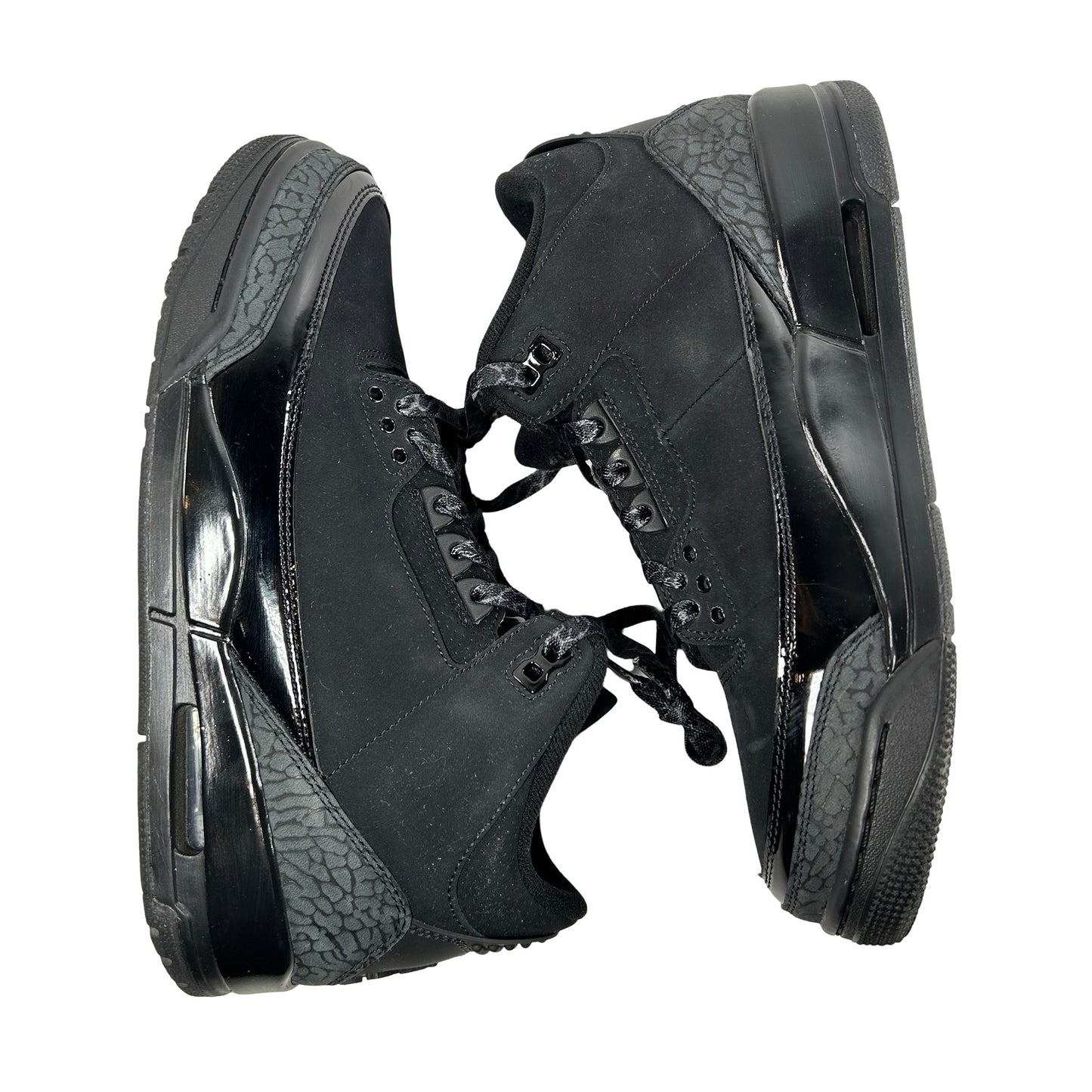 CT8532 001 Jordan 3 Retro Black Cat (2025) [USED] - 8 M (Used)