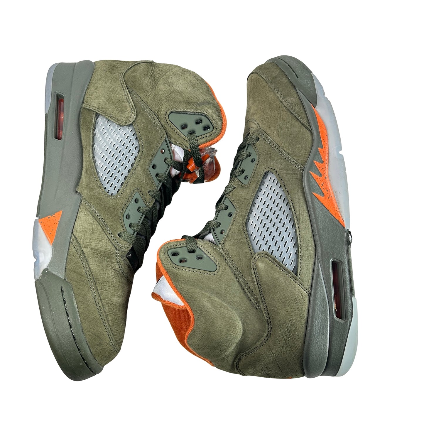 DD0587 308 Jordan 5 Retro Olive (2024) [USED] - 11 M (Used)