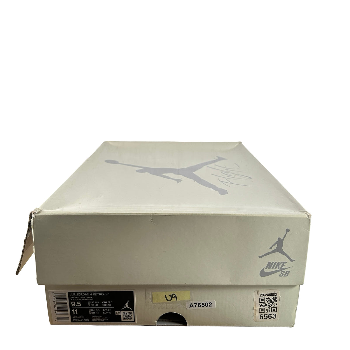 DR5415 103 Jordan 4 Retro SB Pine Green [USED] - 9.5 M (Used9)
