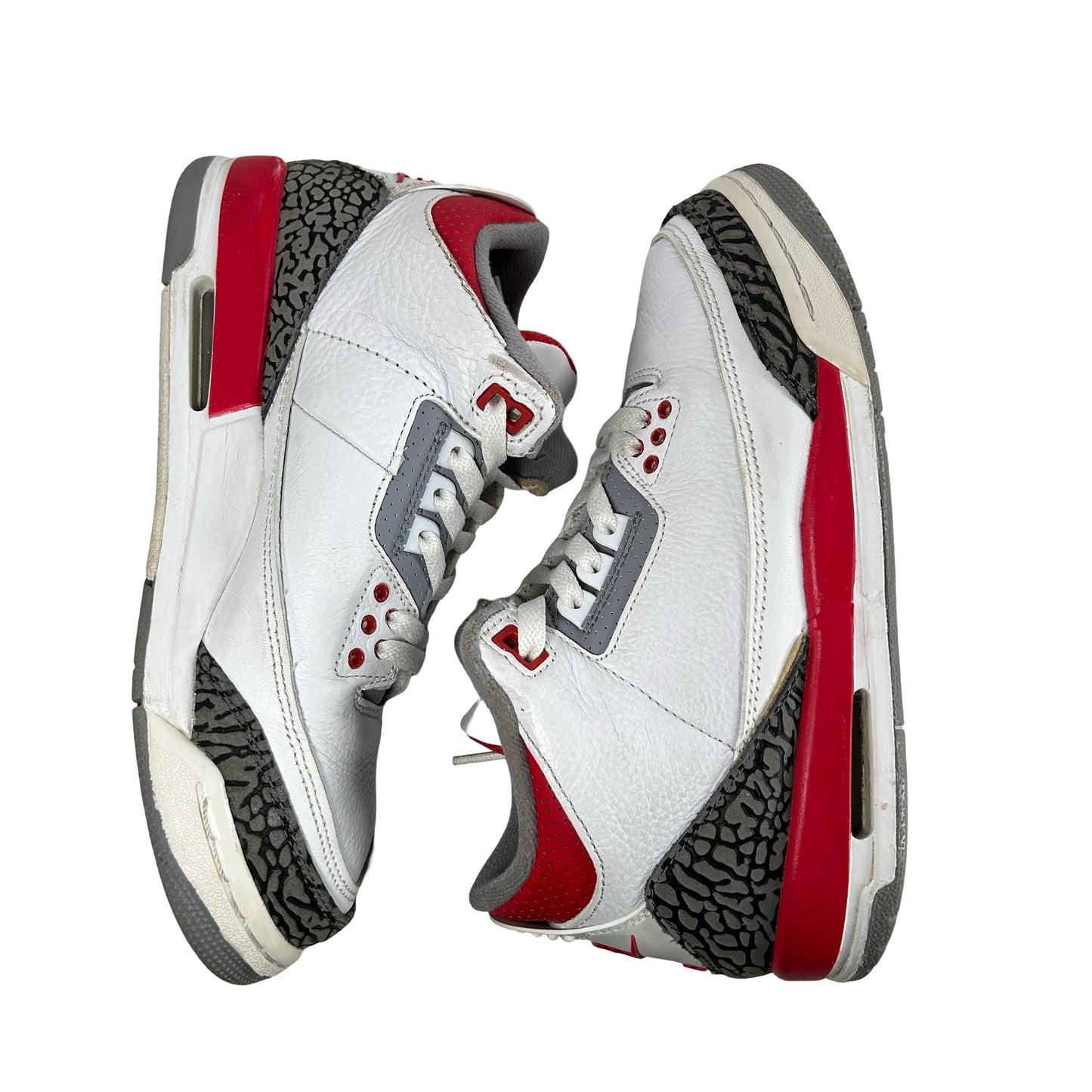 DM0967 160 Jordan 3 Retro Fire Red (2022) (GS) [USED] - 7 Y (Used3)
