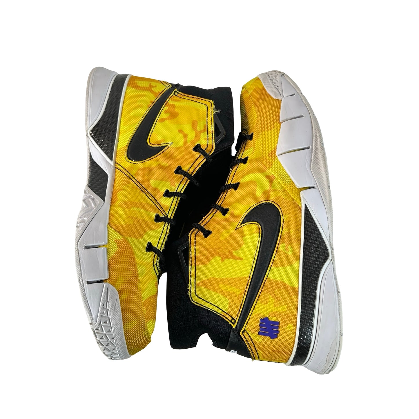 BV1207 901 Nike Kobe 1 Protro Undefeated Yellow Camo (La Brea) [USED] - 11 M (Used) (No Insoles)