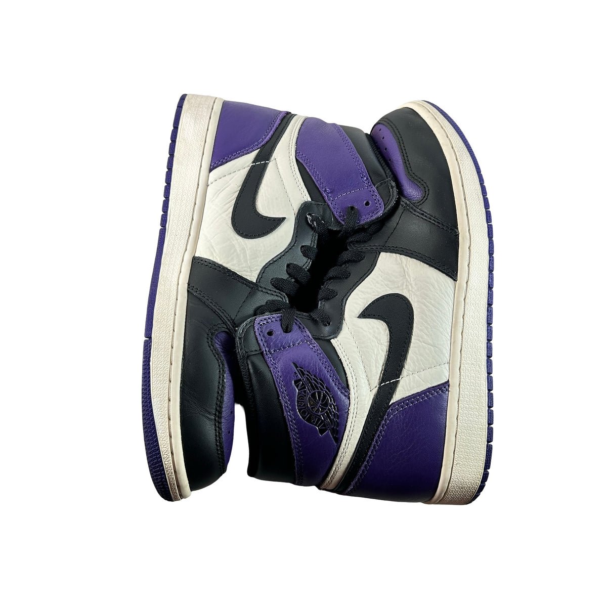 555088 501 Jordan 1 Court Purple [USED] - 9 M (Used2)