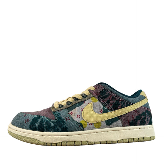 CZ9747 900 Nike Dunk Low Community Garden [USED] - 7.5 M (Used) (No Box)