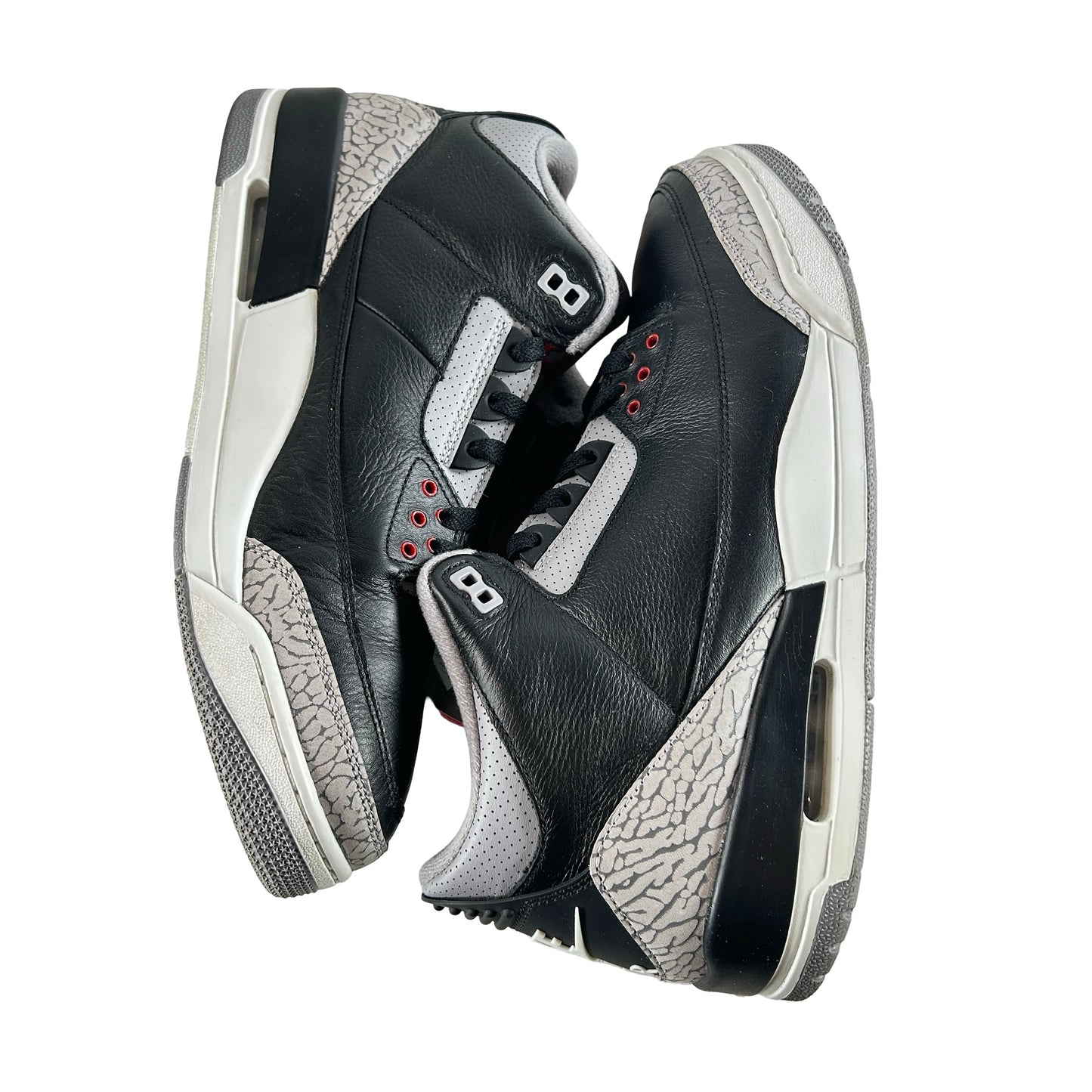 DN3707 010 Jordan 3 Retro Black Cement Reimagined (2024) [USED] - 13 (Used9) (Replace Lid)