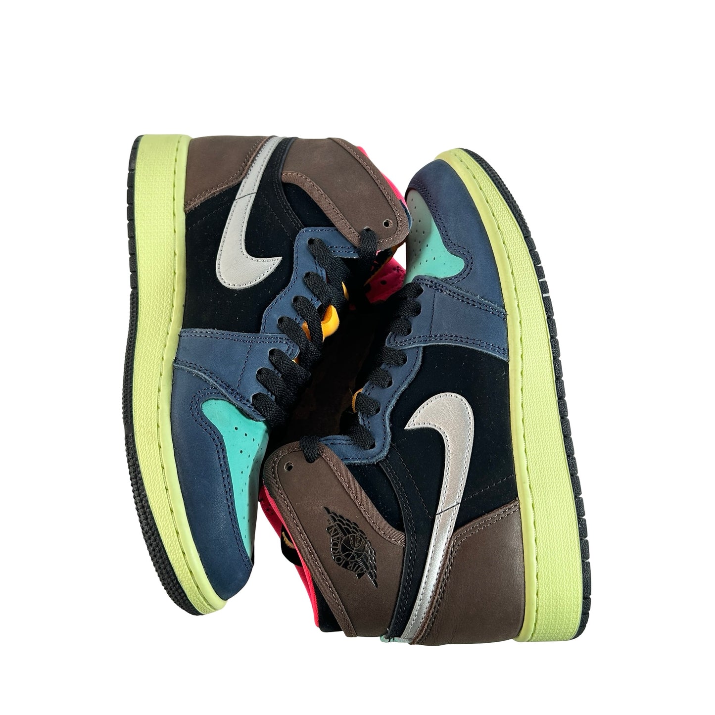 575441 201 Jordan 1 Retro High Tokyo Bio Hack (GS) [USED] - 5 Y (Used) (No Box)