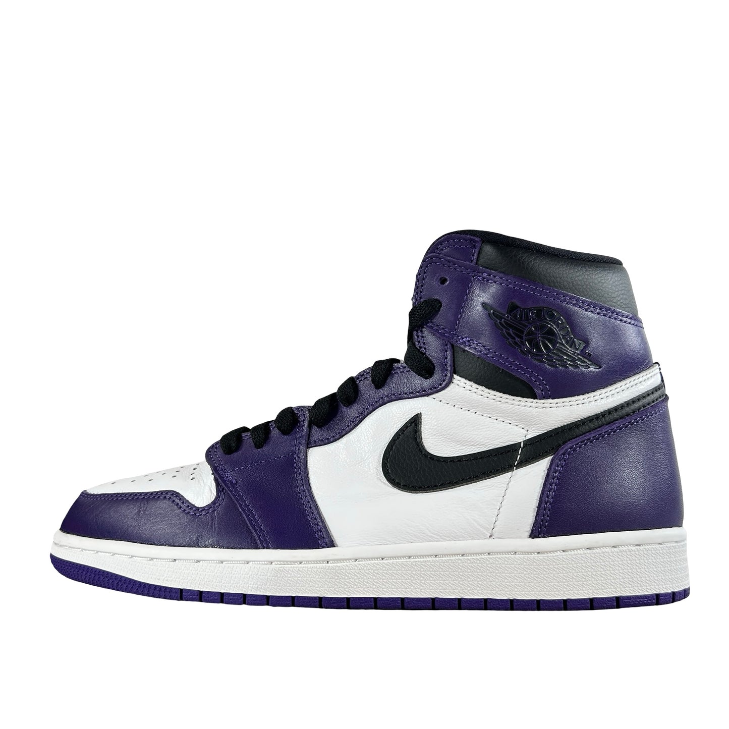 555088 500 Jordan 1 Court Purple [USED] - 9.5 M (Used5)