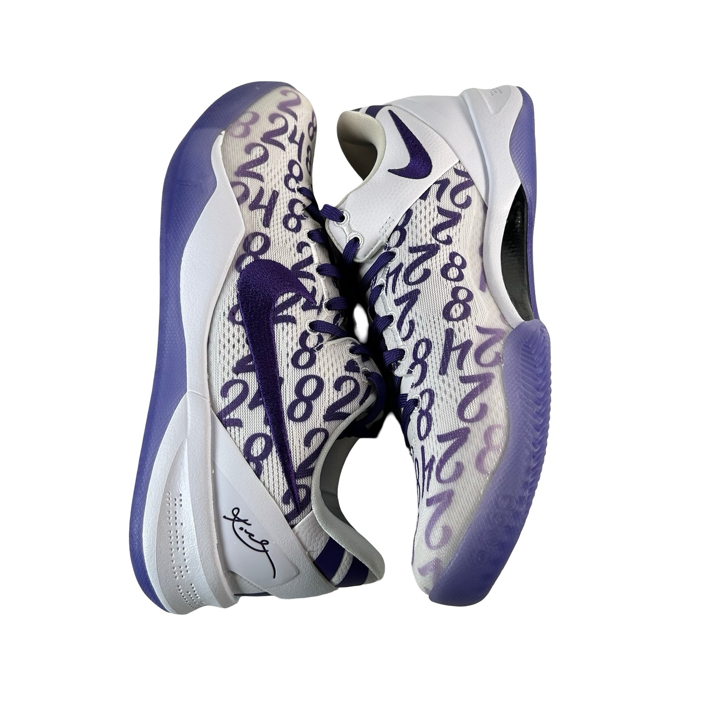 FQ3549 100 Nike Kobe 8 Protro Court Purple [CONDITIONAL] - 9 M (Yellowing)