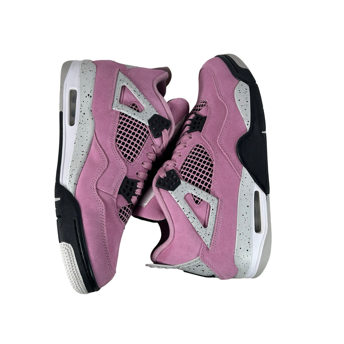 AQ9129 501 Jordan 4 Retro Orchid (Women's) [USED] - 12 W (Used3)