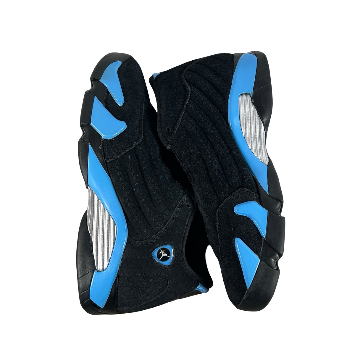 487524 007 Air Jordan 14 Retro Black University Blue (2026) (GS) [USED] - 7 Y (Used) (No Box)