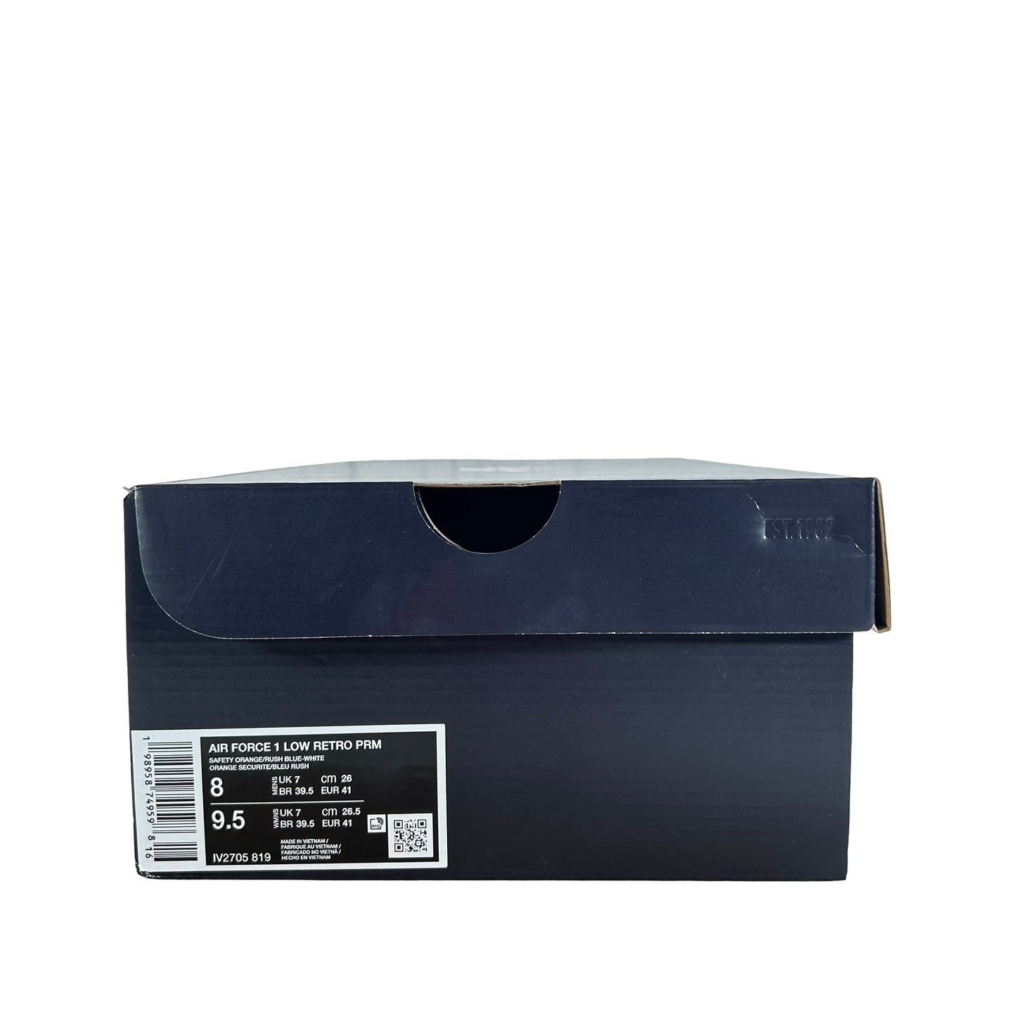 IV2705 819 Nike Air Force 1 Low Retro Premium NYC Knicks [USED] - 8 M (Used)