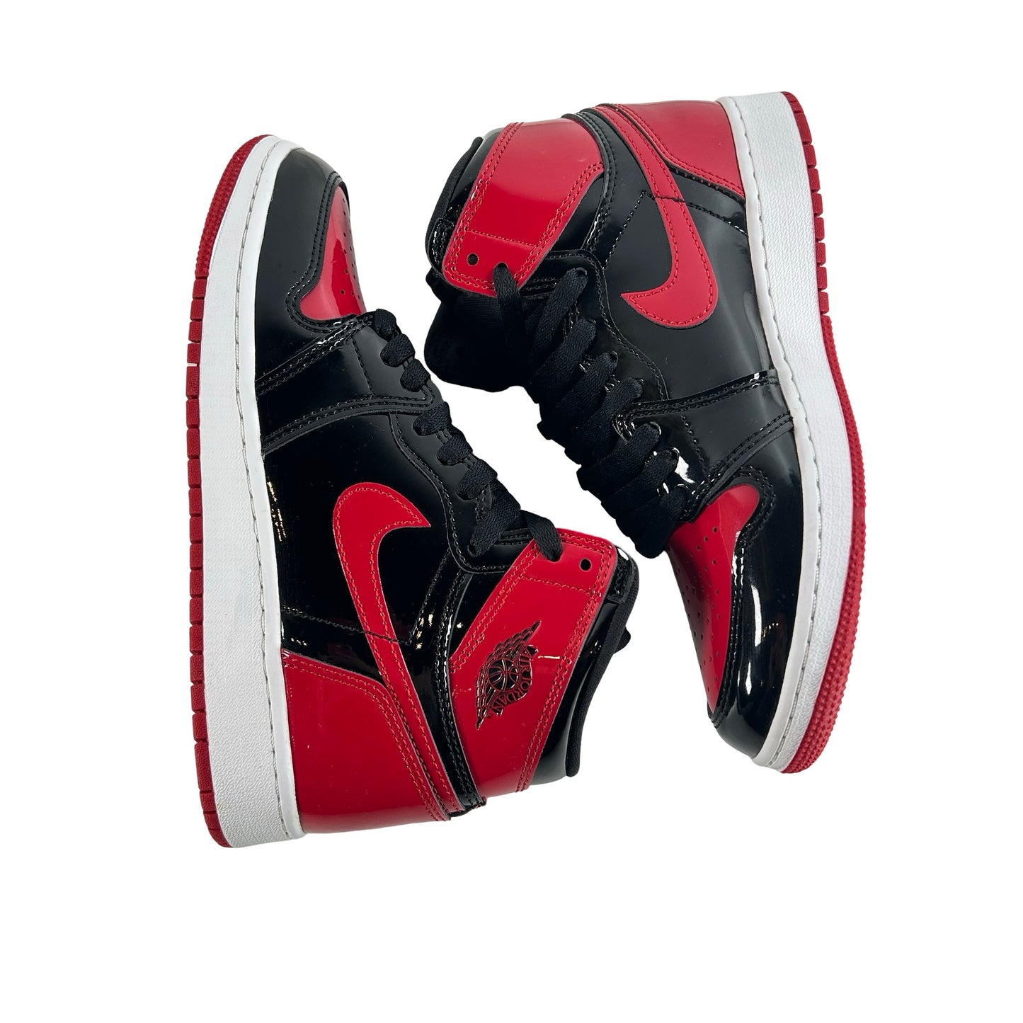 575441 063 Jordan 1 Retro High OG Patent Bred (GS) [USED] - 5.5 Y (Used2)
