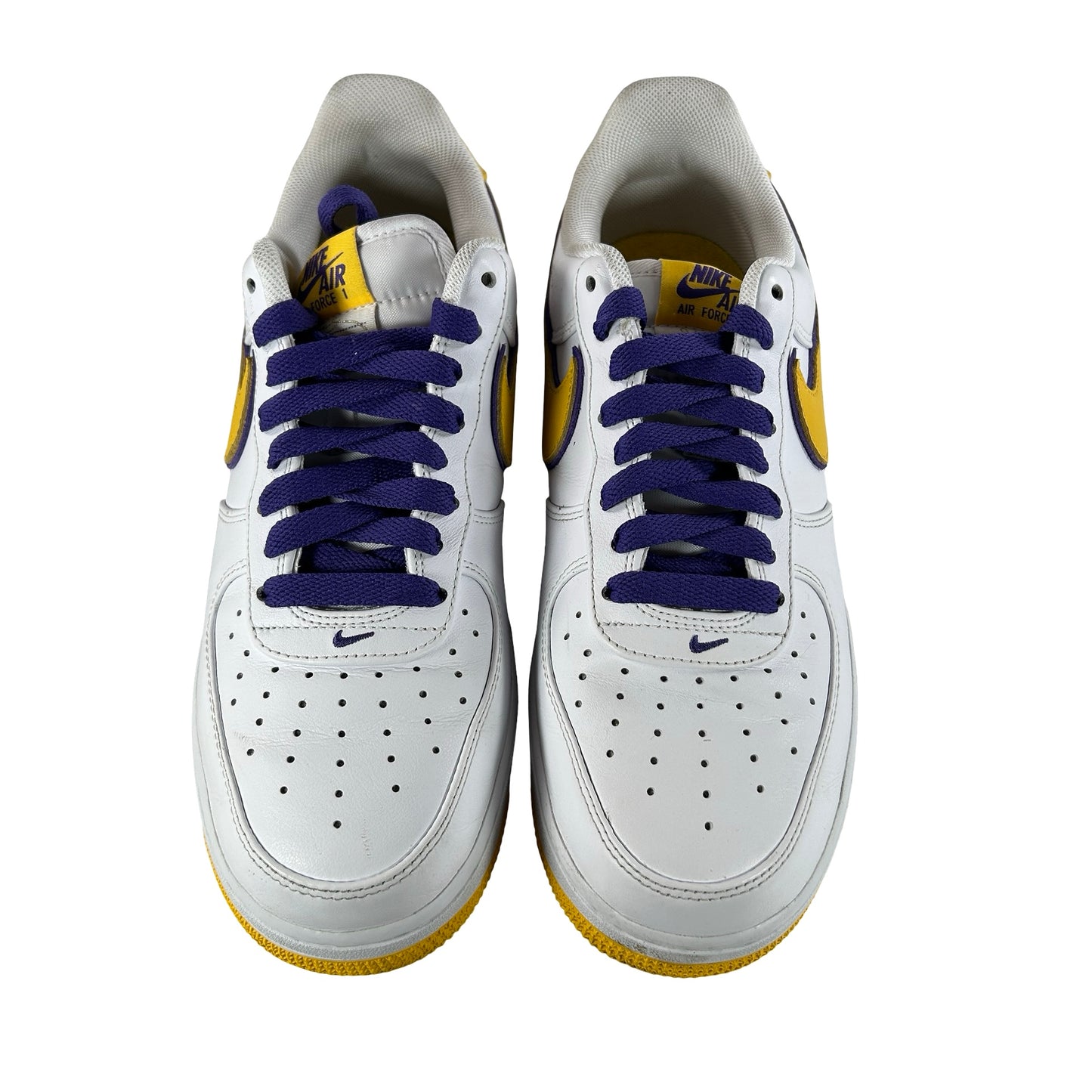 FZ1151 100 Nike Air Force 1 Low Retro QS Kobe Bryant Lakers Home [USED] - 10 M (Used2)