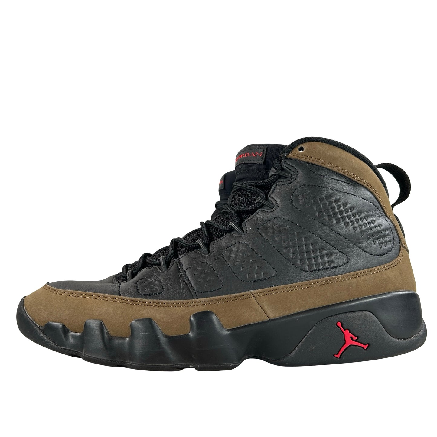 HV4794 030 Air Jordan 9 Retro Olive (2024) [USED] - 10 M (Used11)