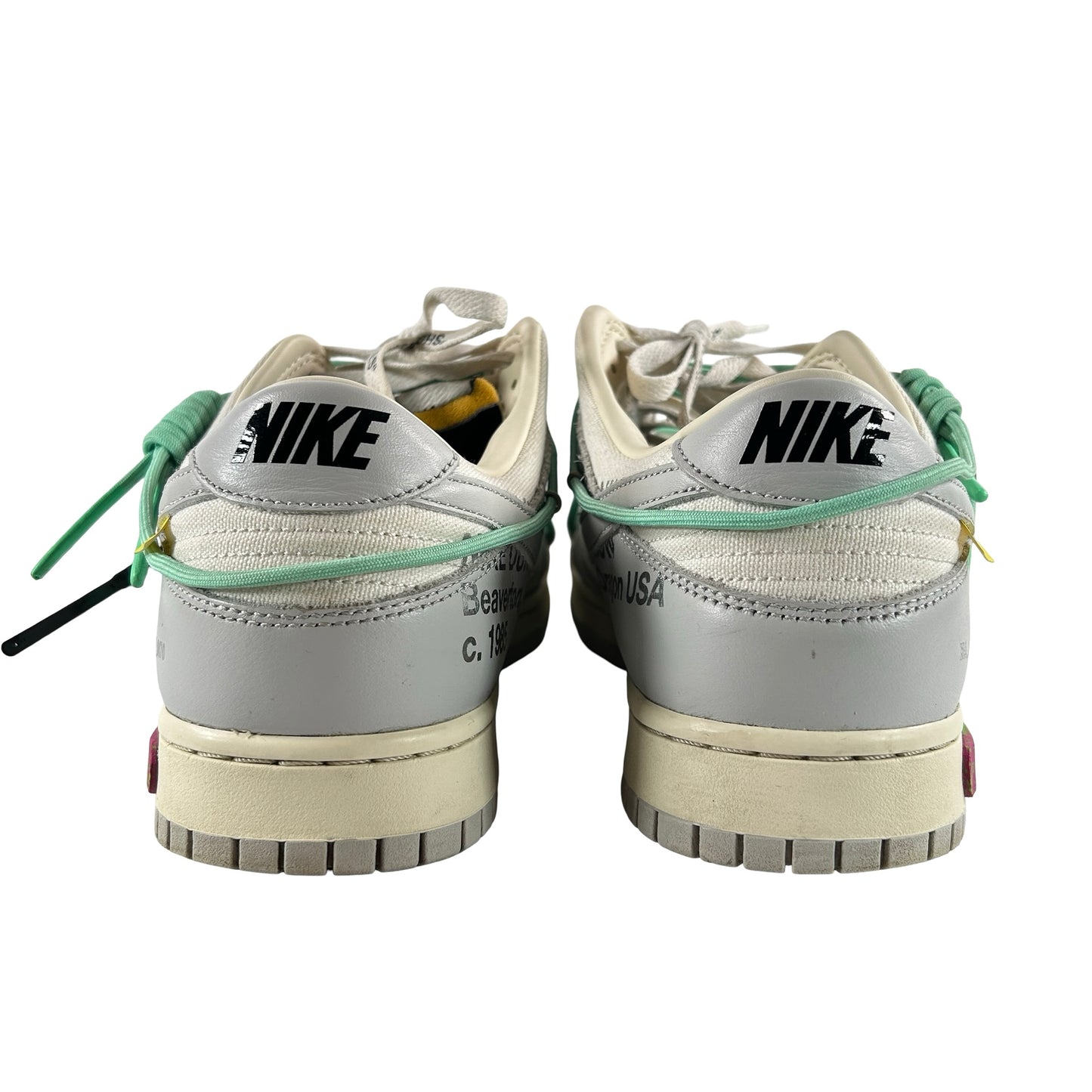 DM1602 114 Nike Dunk Low Off-White Lot 4 [USED] - 13 M (Used)