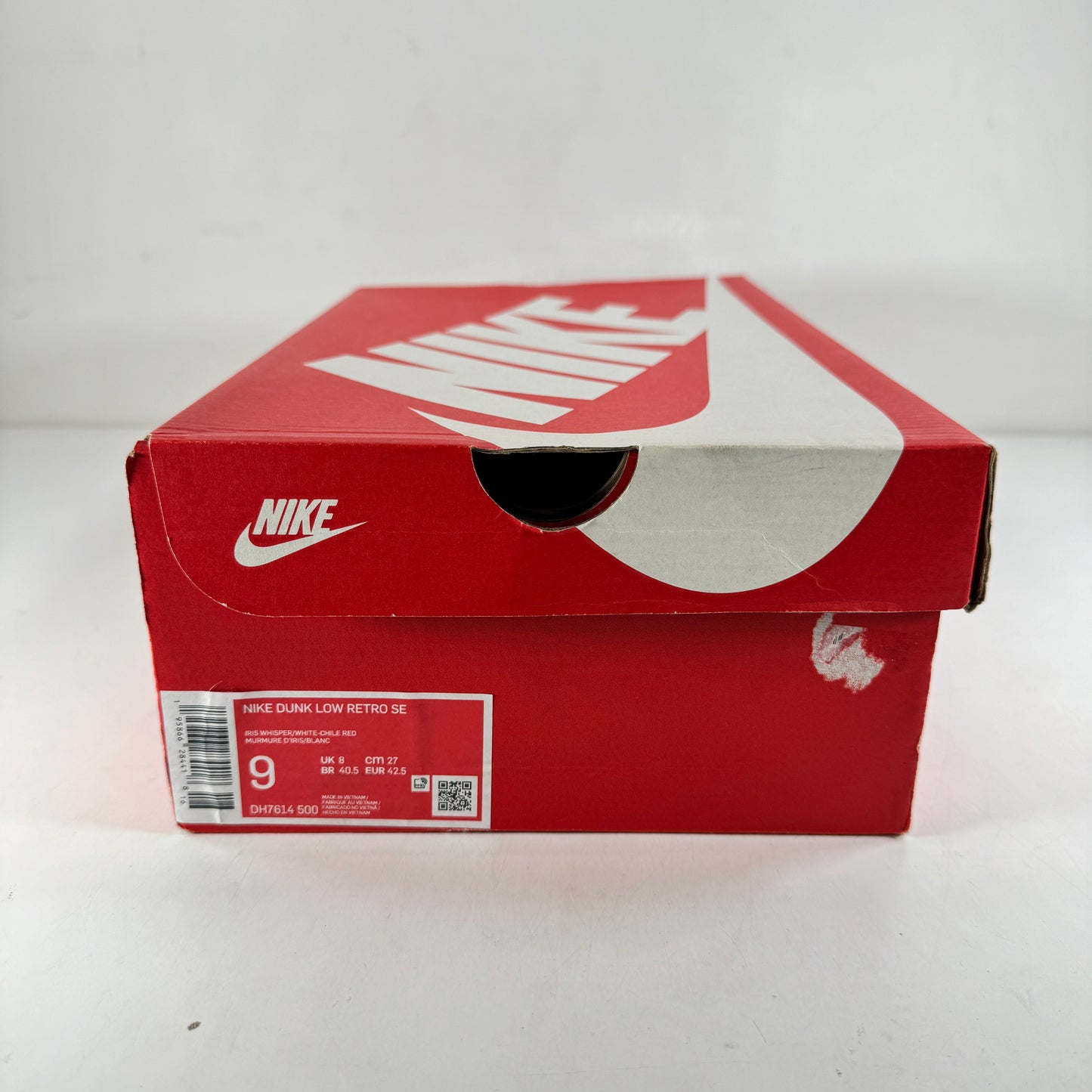 DH7614 500 Nike Dunk Low SE Barber Shop Grey [USED] - 9 M (Used)