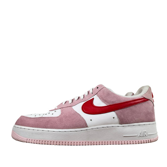 DD3384 600 Nike Air Force 1 Low '07 QS Valentine's Day Love Letter [USED] - 14 M (Used)
