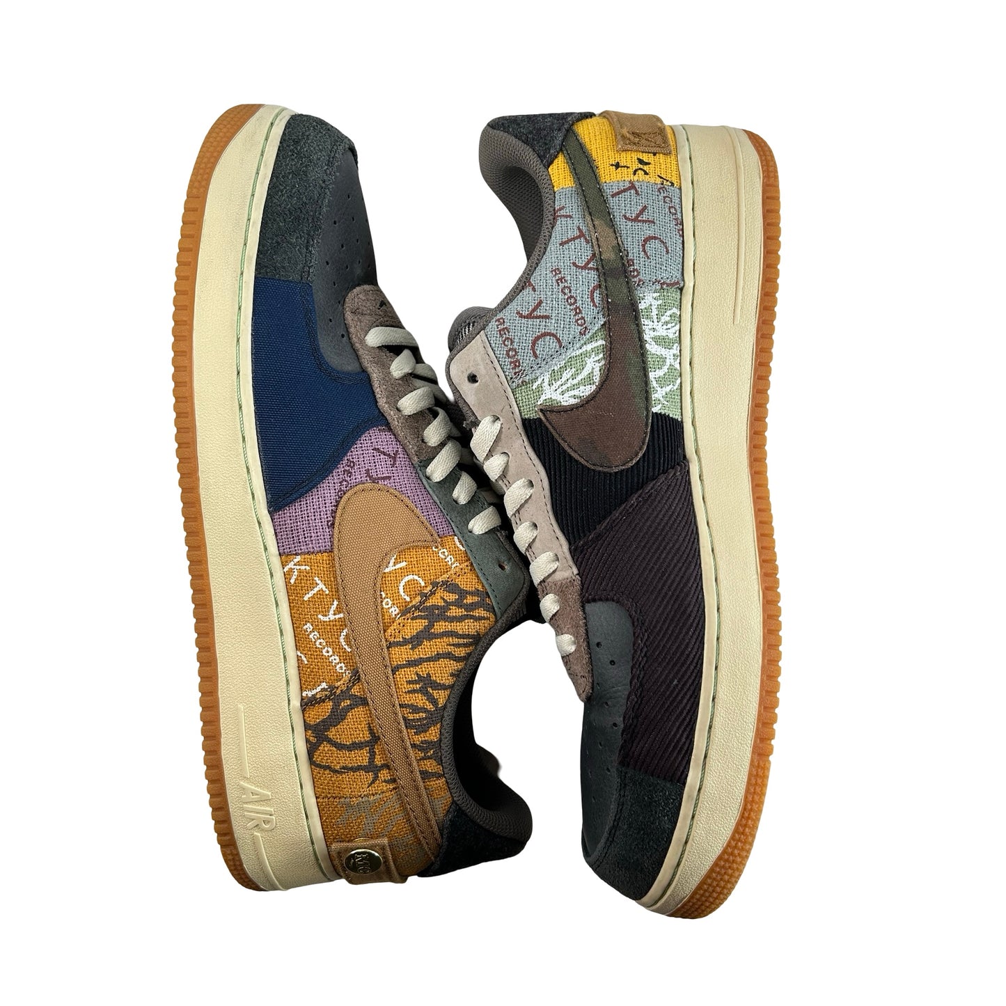 CN2405 900 AF1 Gato bajo Travis Scott Cactus