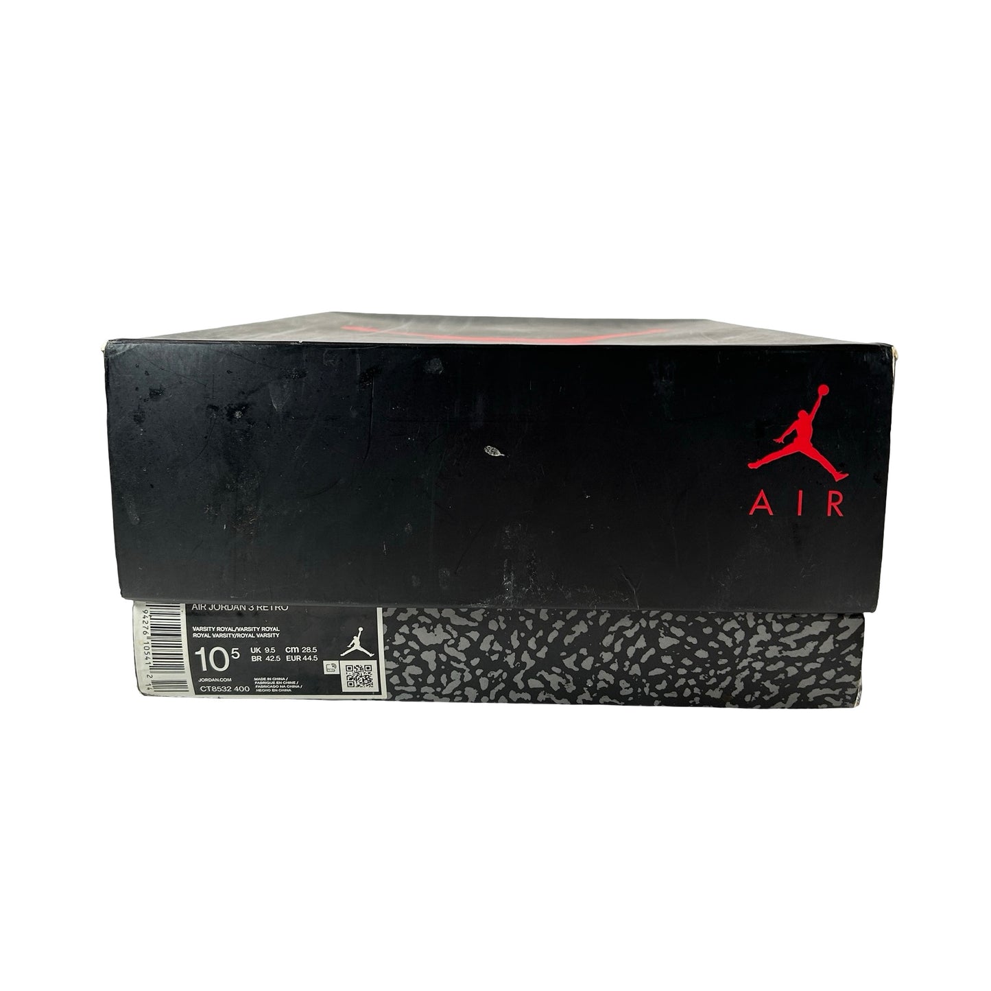 CT8532 400 Jordan 3 Retro Varsity Royal Cement [USED] - 10.5 M (Used)