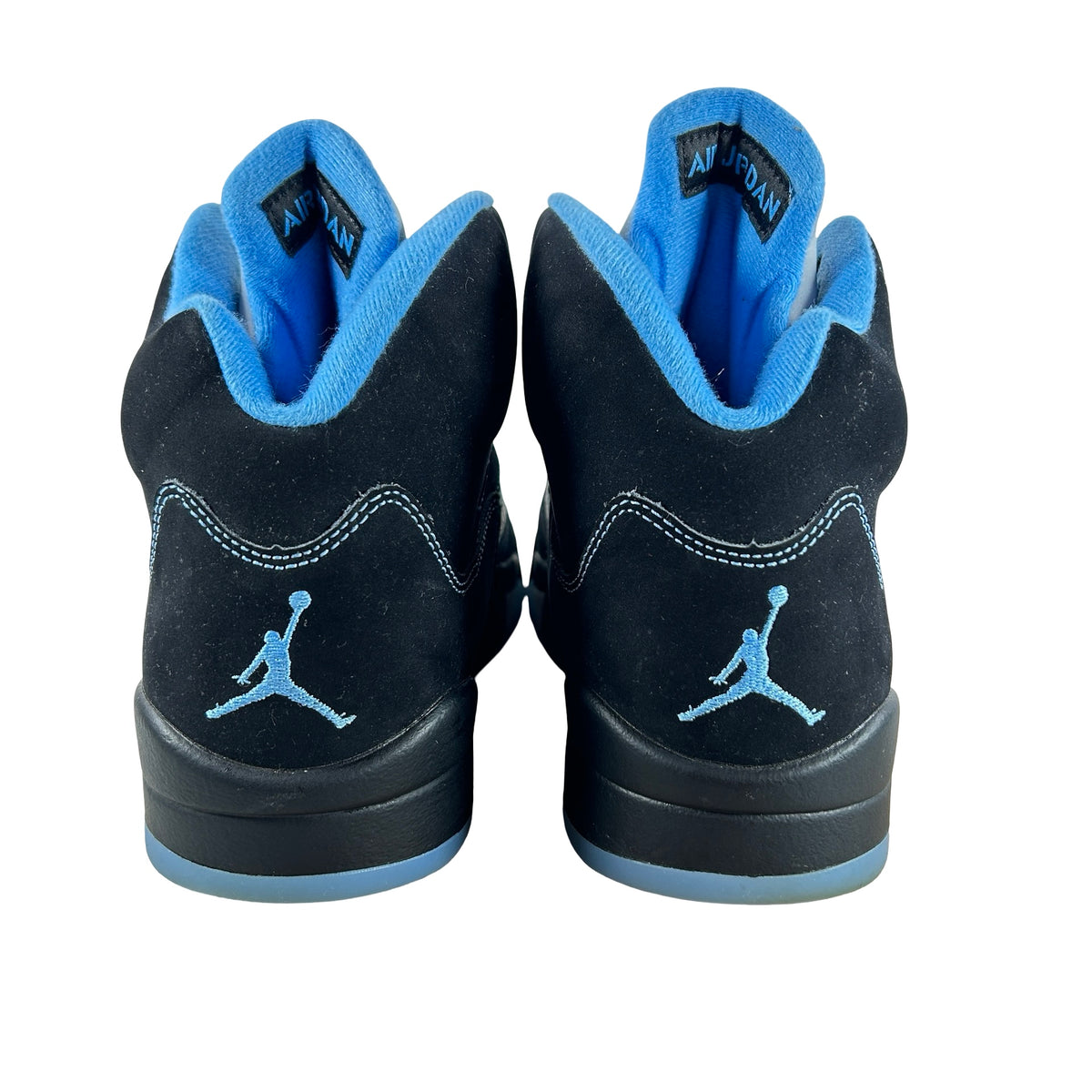 DD0587 008 Jordan 5 Retro Black University Blue (2026) [USED] - 9 M (Used2)