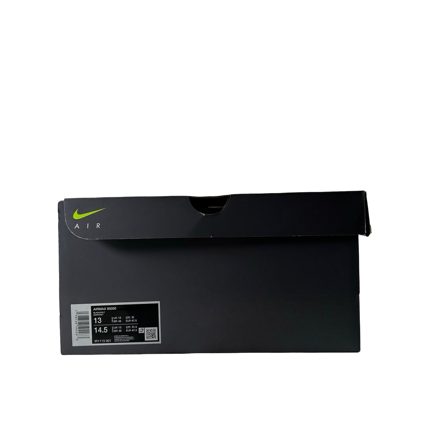 IR1113 001 Nike Air Max 95000 Black Volt [USED] - 13 M (Used)