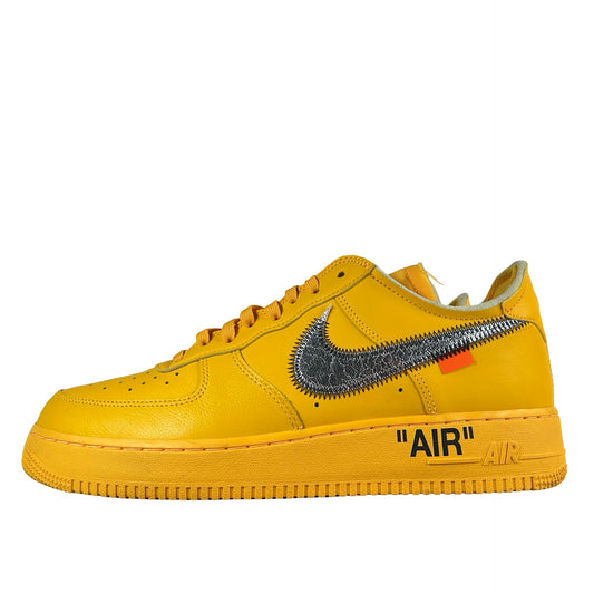DD1876 700 Nike Air Force 1 Low Off-White ICA University Gold [USED] - 10.5 M (Used2)