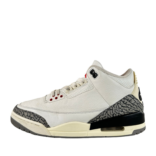 DN3707 100 Jordan 3 Retro White Cement Reimagined [USED] - 9.5 M (Used25)