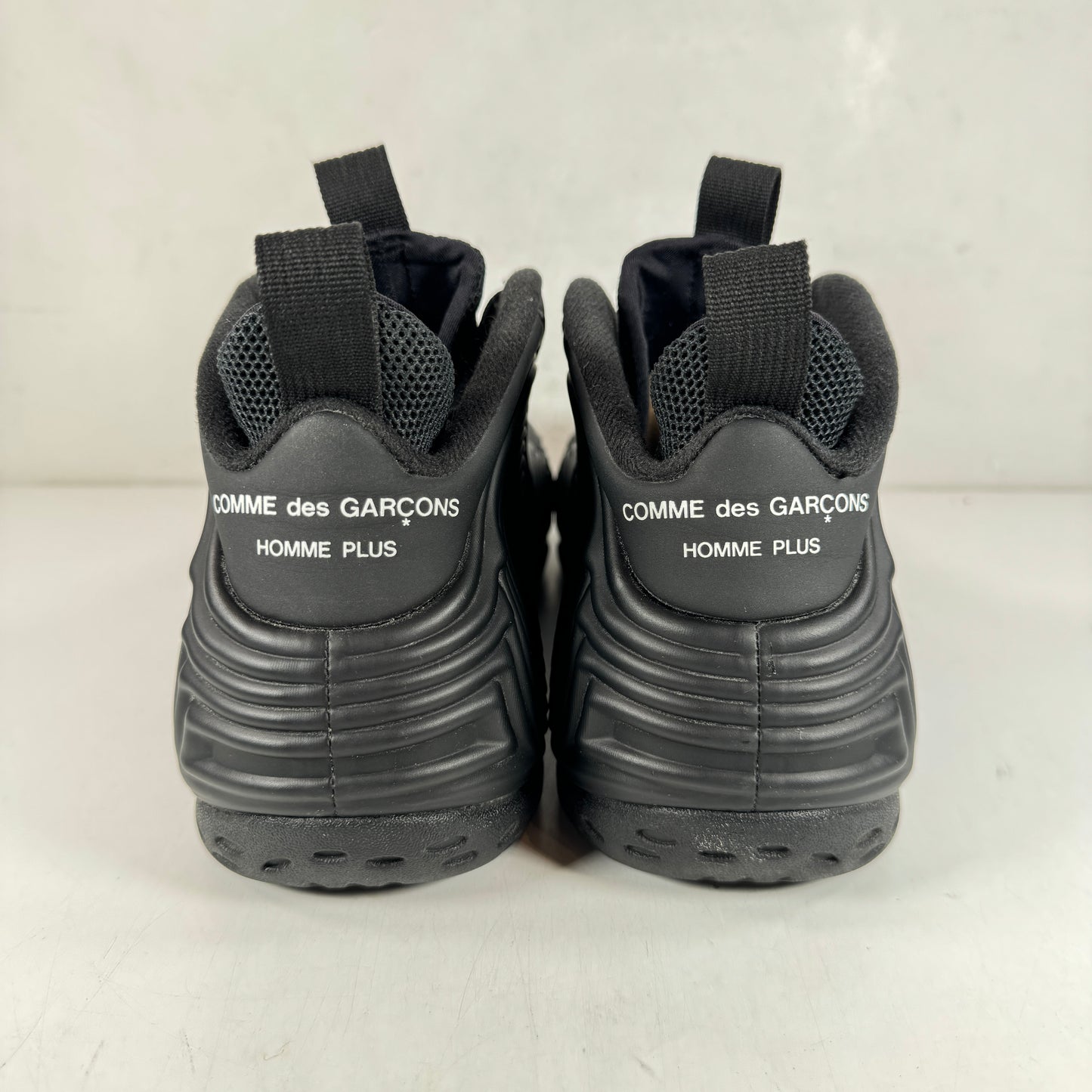 DJ7952 001 Nike Air Foamposite One Comme des Garcons Homme Plus Black [USED] - 10.5 M (Used)