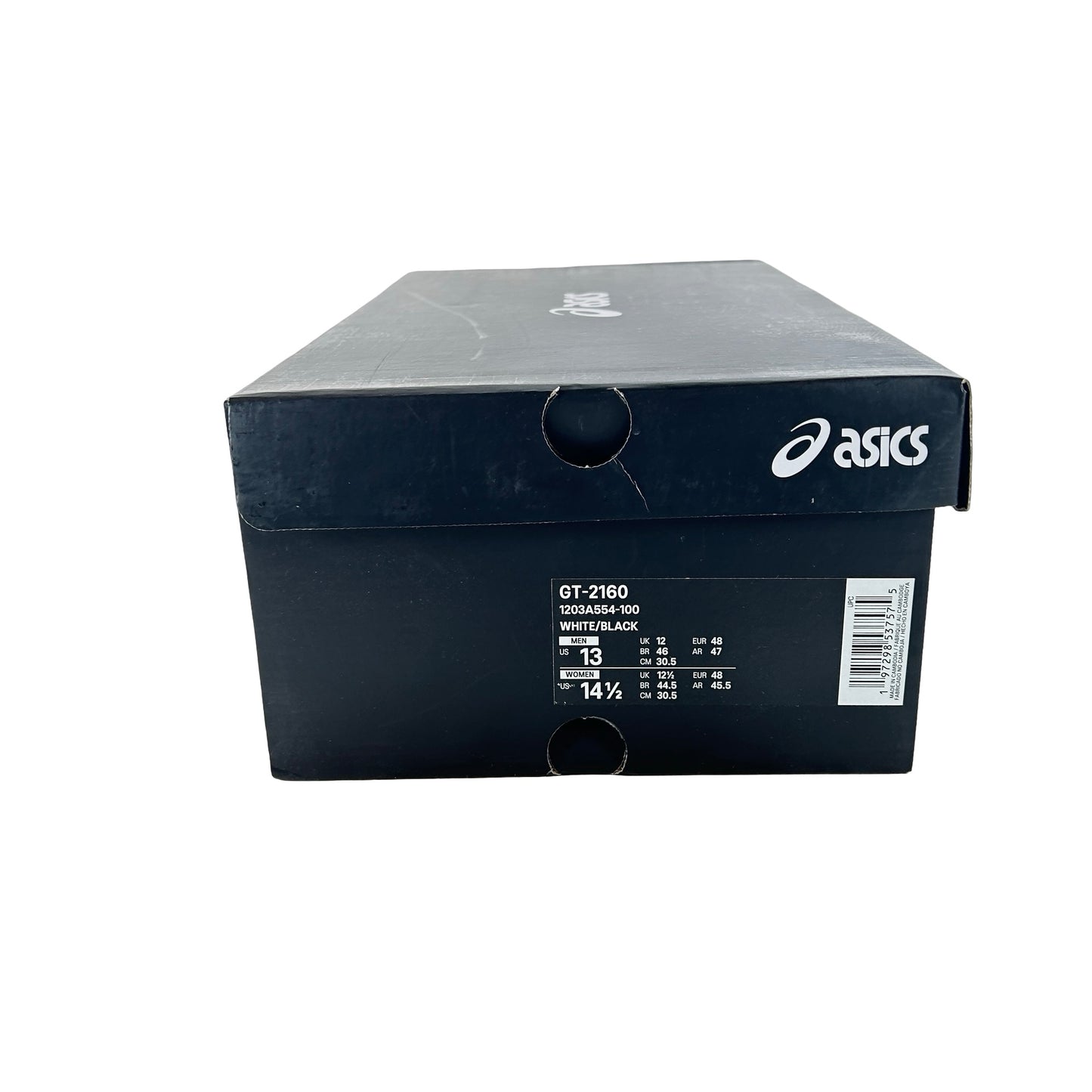 1203A554 100 ASICS GT-2160 JJJJound White [USED] - 13 M (Used)