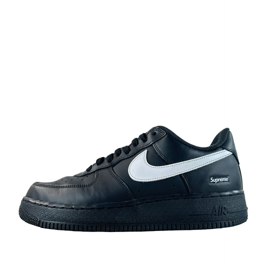 CU9225 002 Nike Air Force 1 Low Supreme Black White [USED] - 8 M (Used) (No Box)