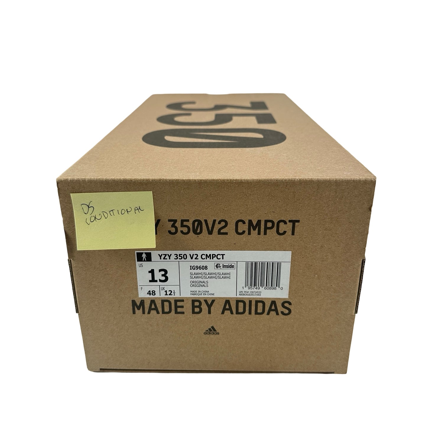 IG9608 adidas Yeezy 350 V2 CMPCT Slate Panda [CONDITIONAL] - 13 M (No Size Tag)