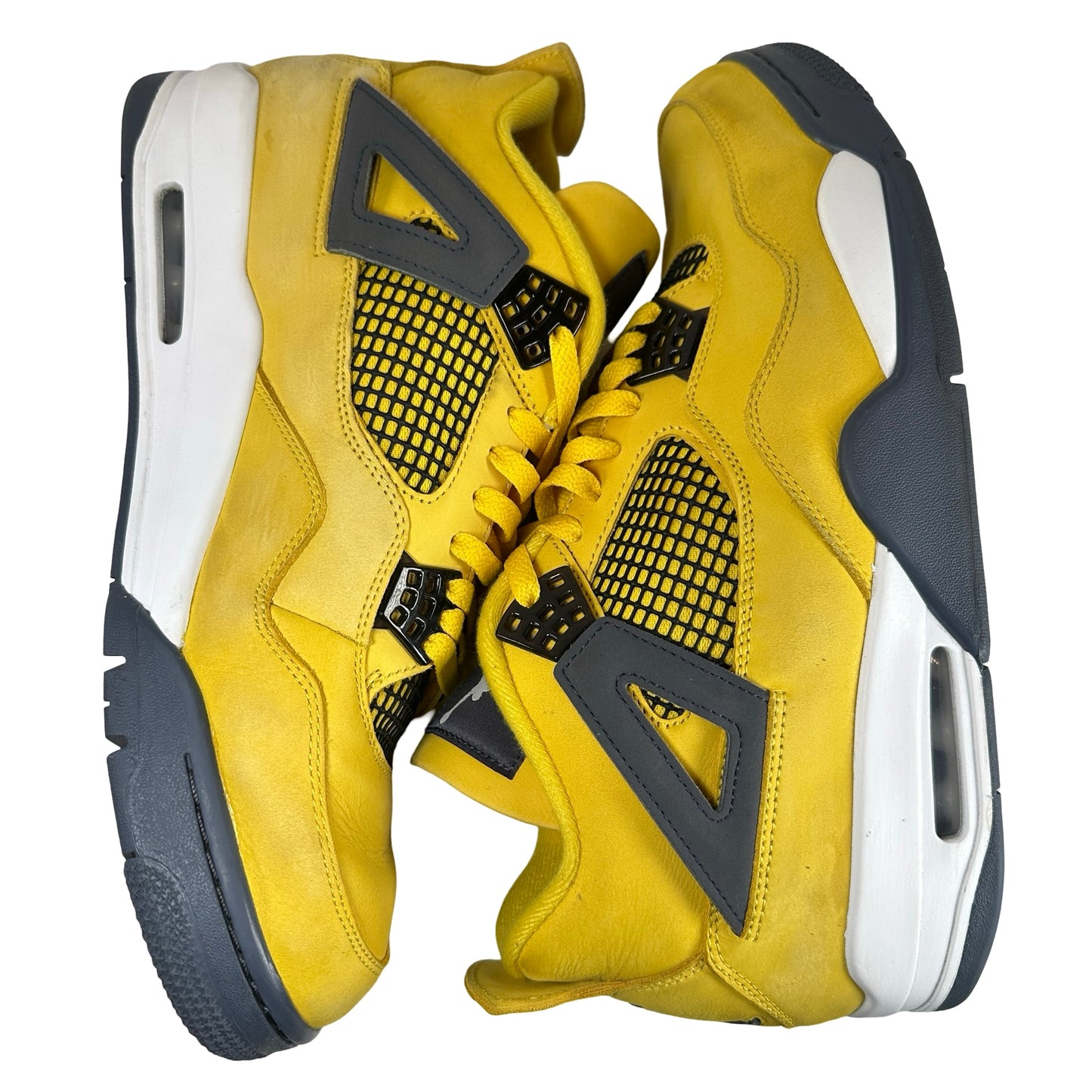 CT8527 700 Jordan 4 Retro Lightning (2021) [USED] - 12 M (Used) (No Box) (No Insoles)