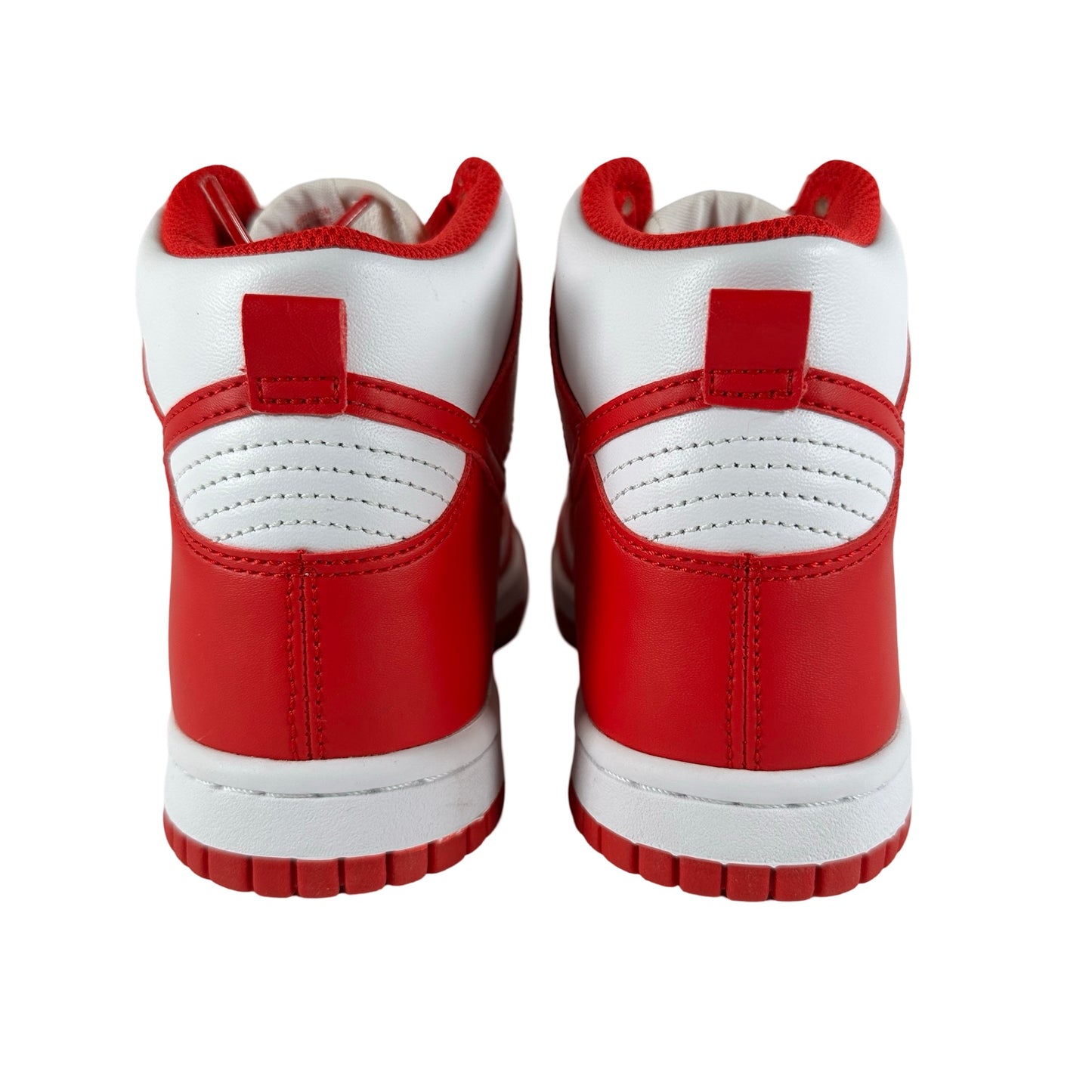 DB2179 106 Nike Dunk High Championship White Red (GS) [CONDITIONAL] - 4.5 Y (Tongues Yellowing)