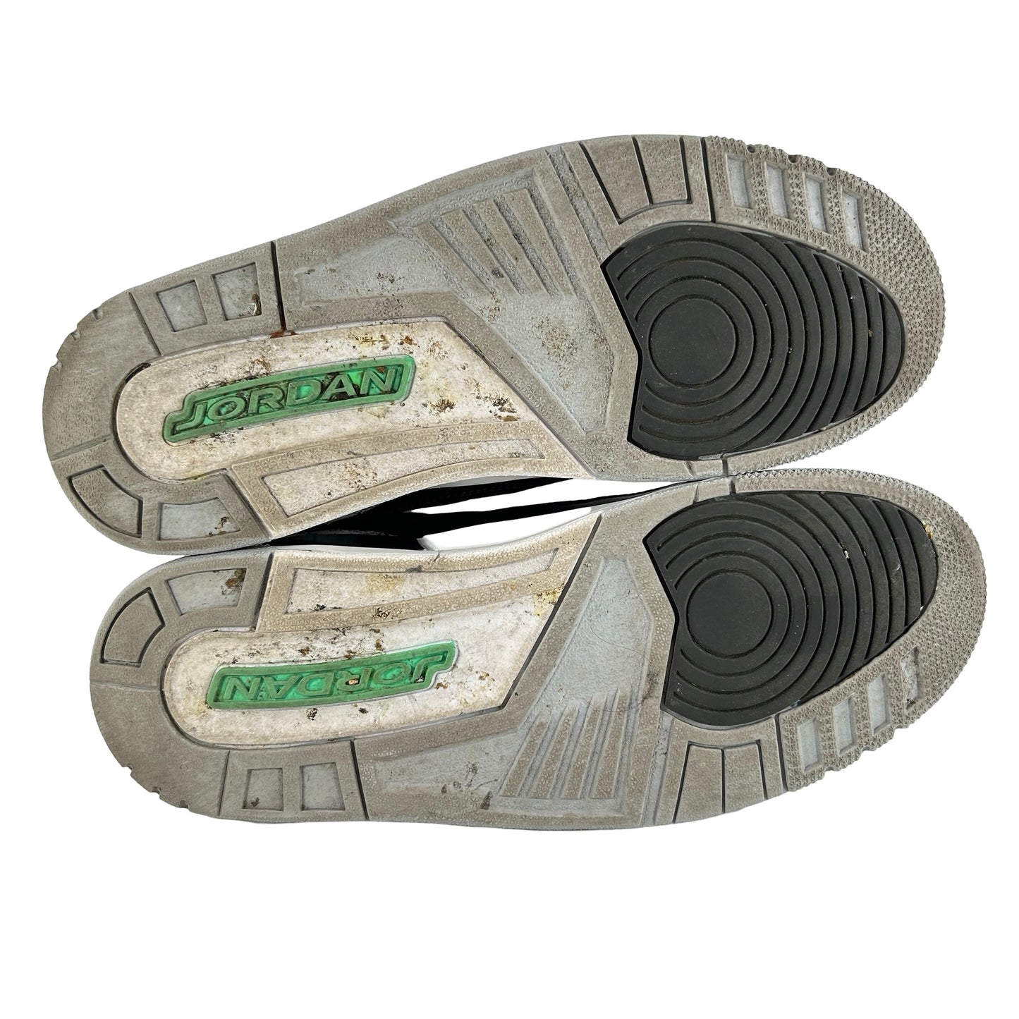 CT8532 031 Jordan 3 Retro Green Glow [USED] - 9.5 M (Used) (No Box)