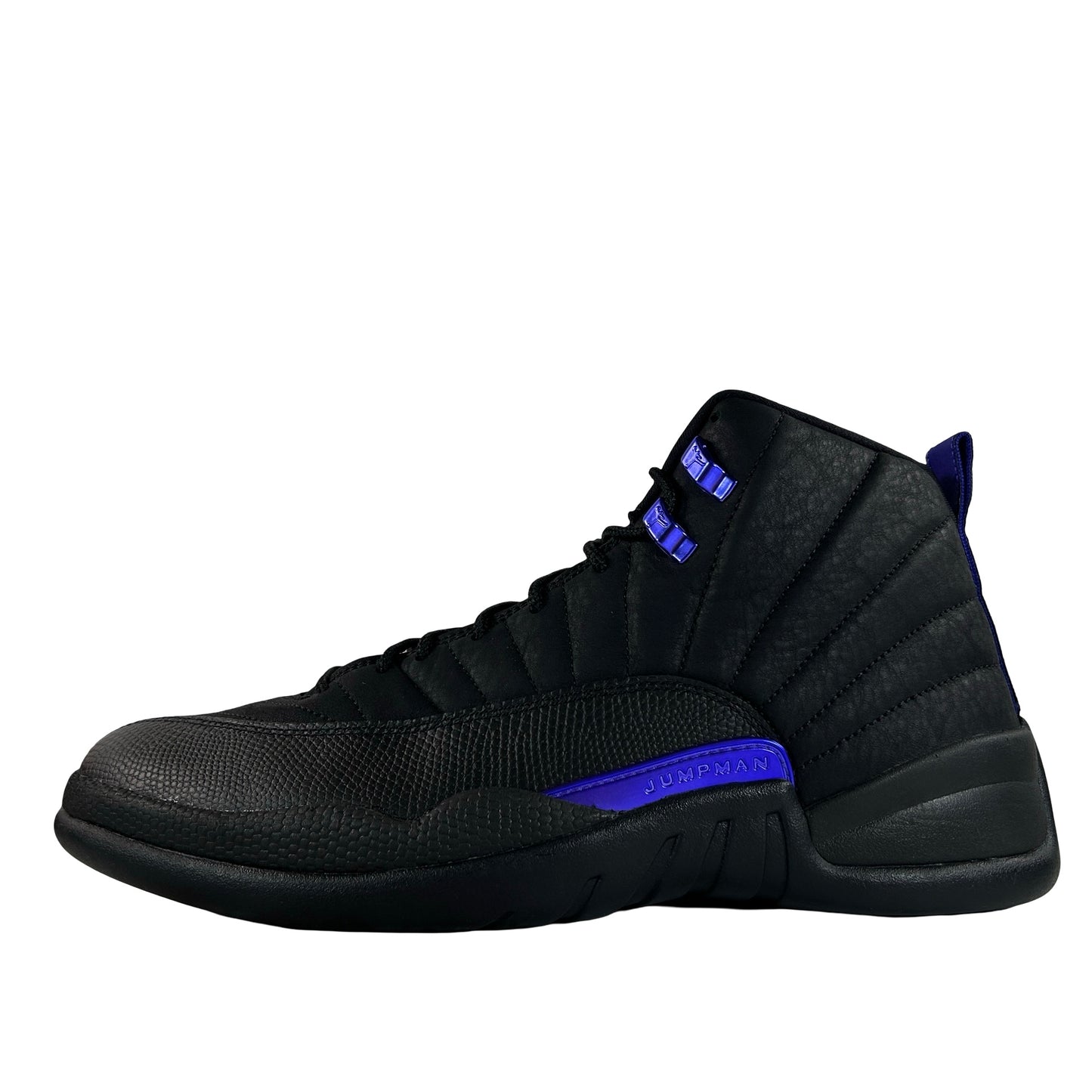 CT8013 005 Jordan 12 Retro Black Dark Concord [USED] - 11.5 M (Used)