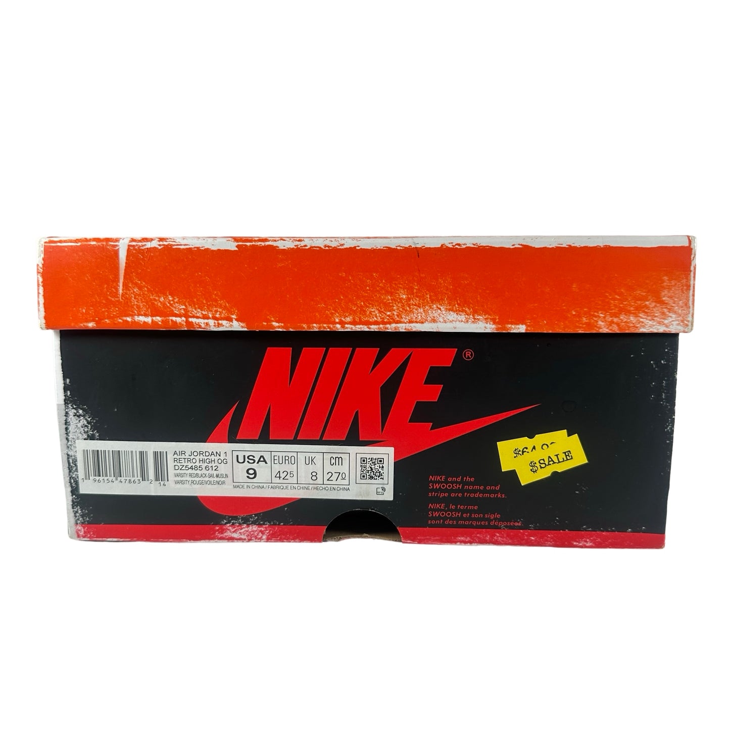 DZ5485 612 Jordan 1 Retro High OG Chicago Lost and Found [USED] - 9 M (Used5)