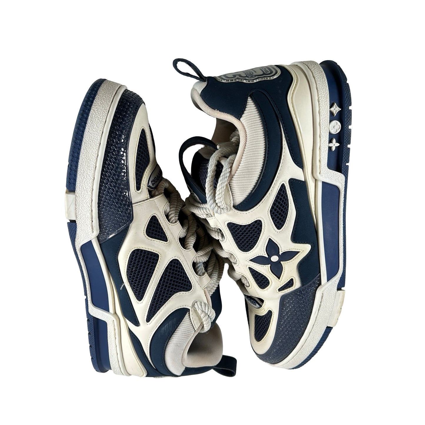 1AARRS Louis Vuitton Skate Trainer Marine [USED] - LV 9.5 / US 10.5 (Used) (Replace Box)