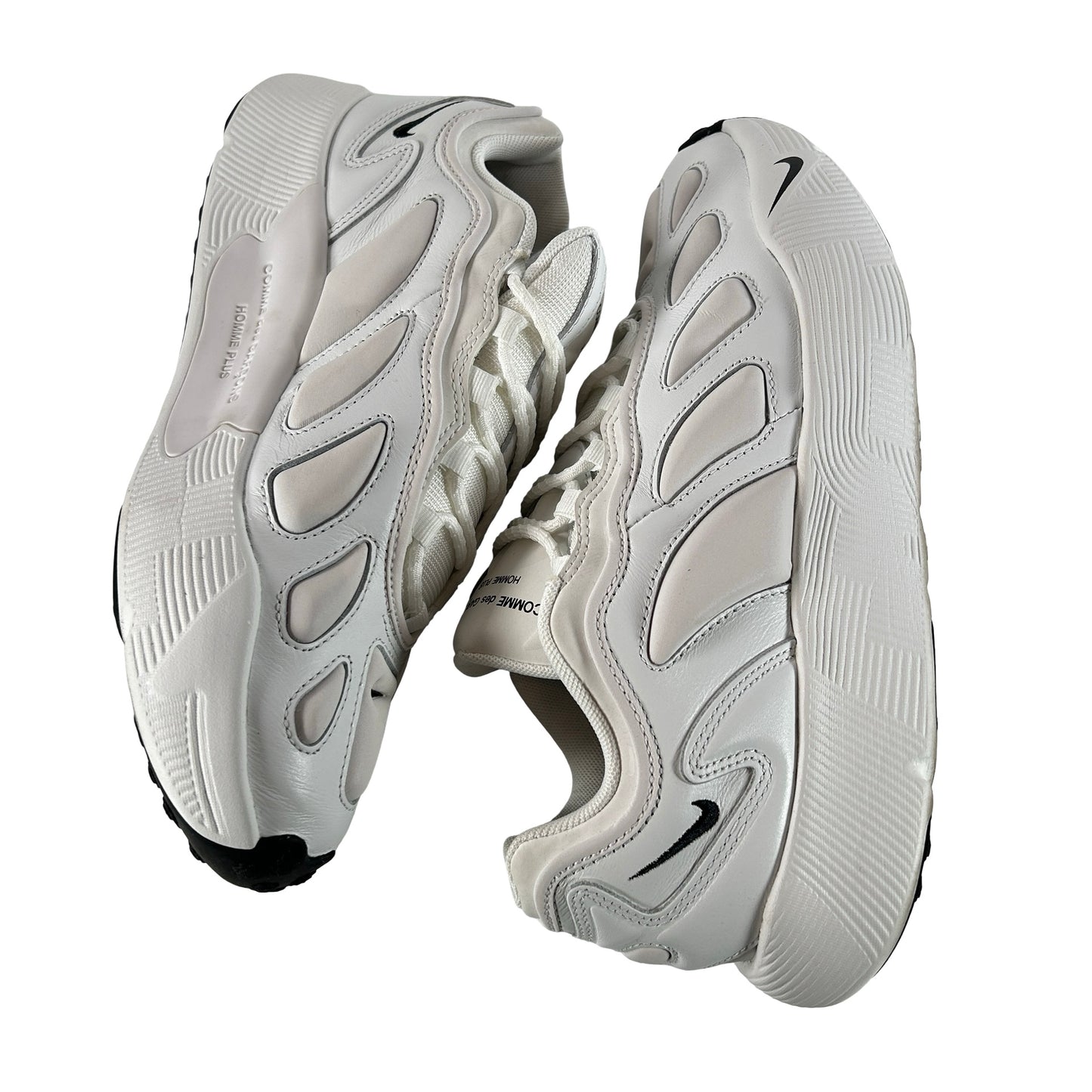 HV1944 100 Nike Sense 96 SP Comme des Garcons Homme Plus Summit White [USED] - 9 M (Used)