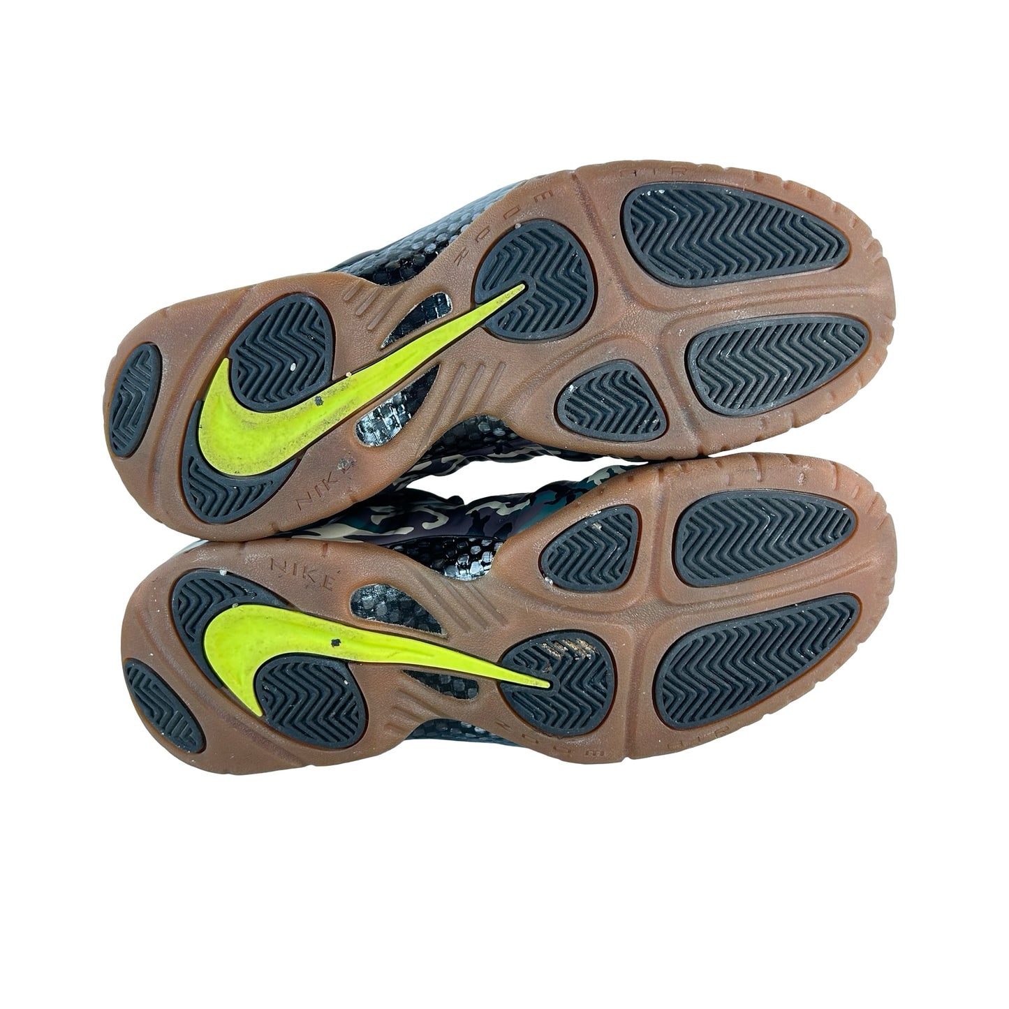 587547 300 Nike Air Foamposite Pro Army Camo [USED] - 10 M (Used)