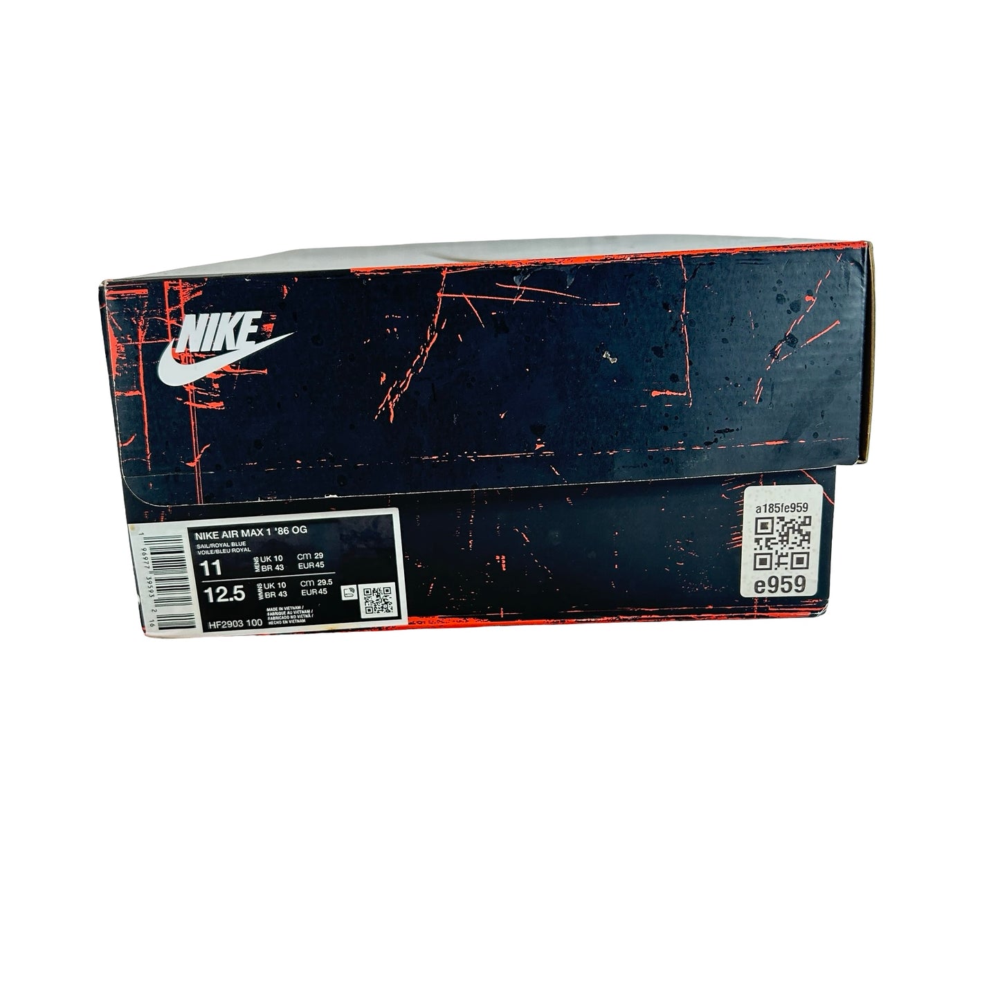 HF2903 100 Nike Air Max 1 '86 OG Big Bubble Air Max Day [USED] - 11 (Used)