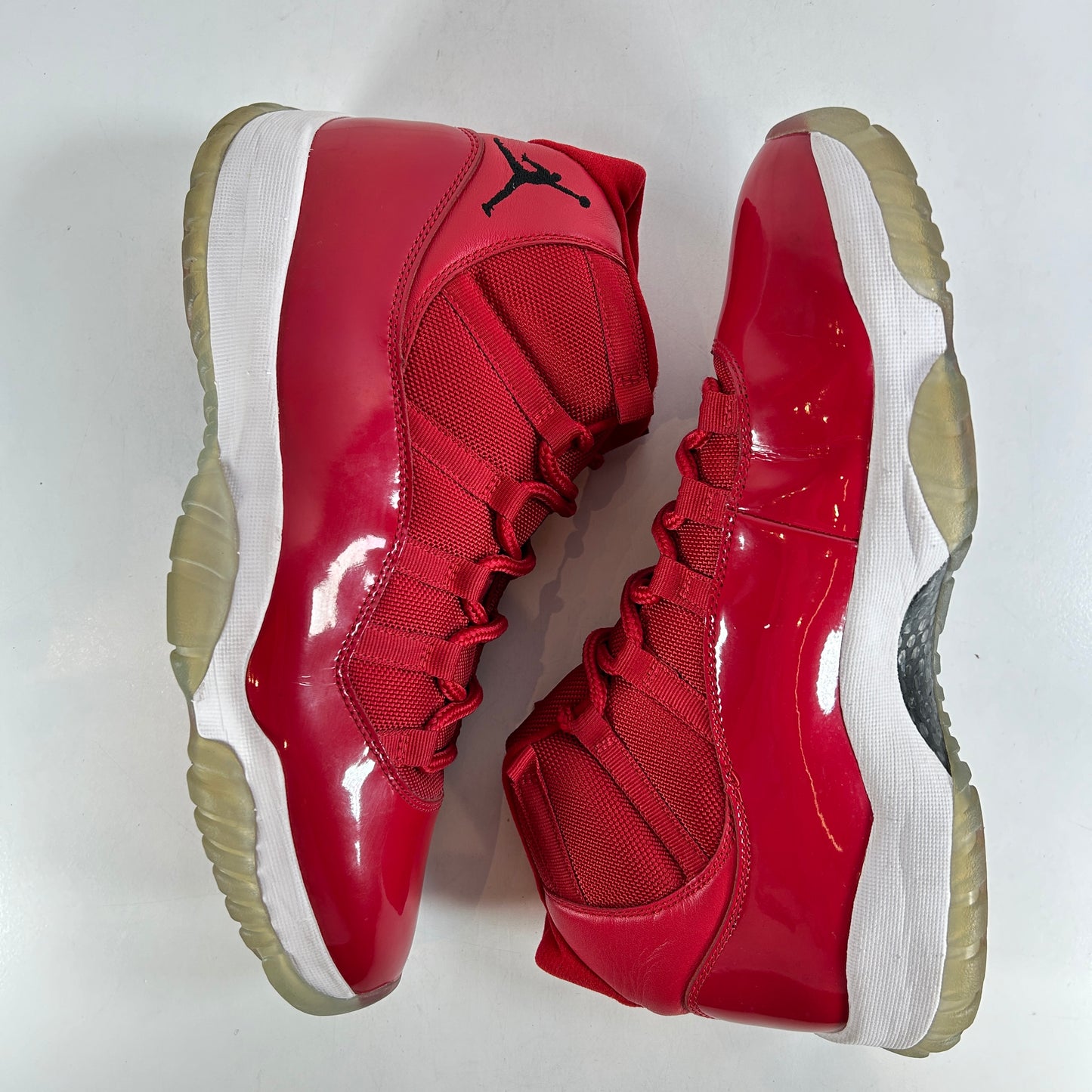 378037 623 Jordan 11 Retro Win Like 96 [USED] - 11 M (Used) (No Box)