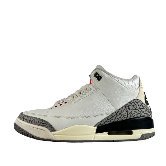 DN3707 100 Jordan 3 Retro White Cement Reimagined [USED] - 12 M (Used3) (Replace Box3)