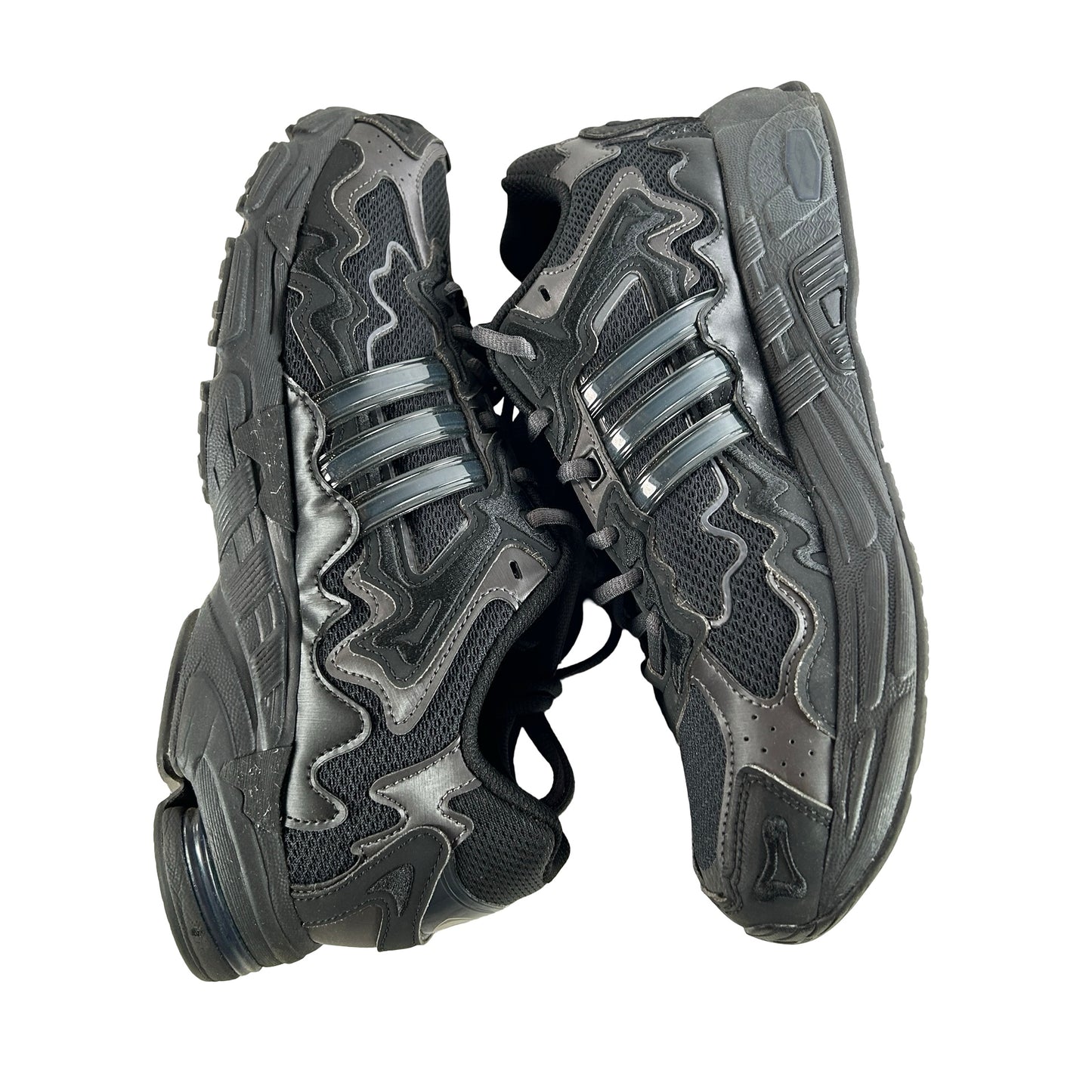 ID0805 adidas Response CL Bad Bunny Triple Black [USED] - 11 M (Used)