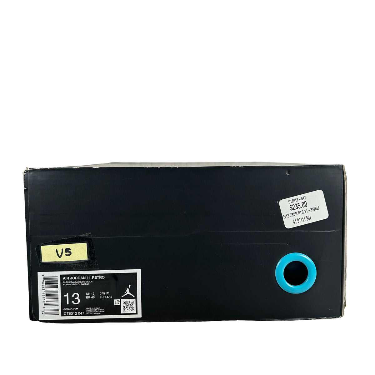 CT8012 047 Jordan 11 Retro Gamma Blue (2025) [USED] - 13 M (Used5)