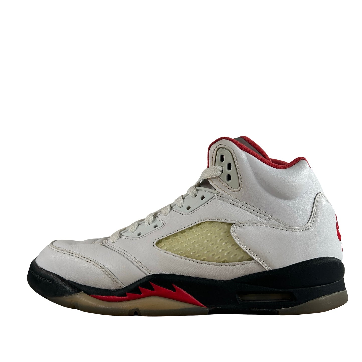 440888 102 Jordan 5 Retro Fire Rojo Plata Lengua (2020) (GS)