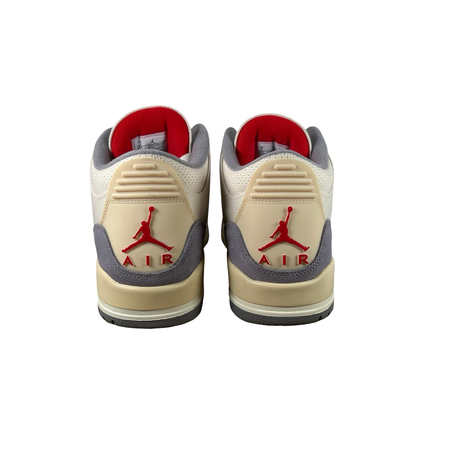 DH7139 100 Jordan 3 Retro Muslin [USED] - 9 M (Used)