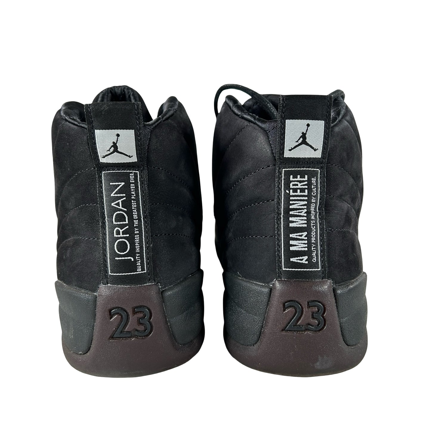 DV6989 001 Jordan 12 Retro SP A Ma Maniére Black (Women's) [USED] - 11 W (Used3)